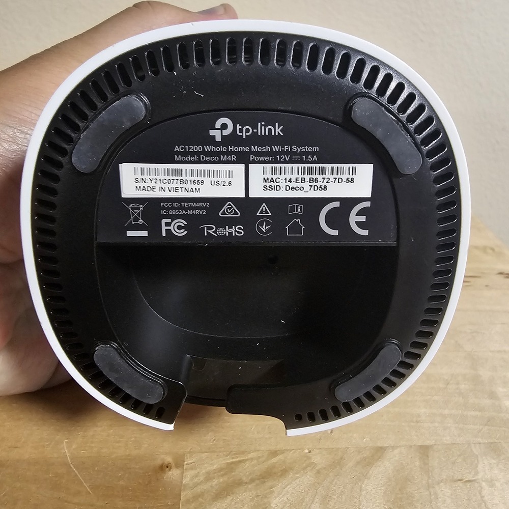 TP-Link Deco M4R Home Mesh Networking AC1200 Wi-Fi TP LINK TPLINK - Preowned - Picture 7 of 7